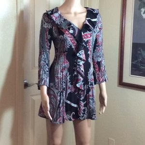 Allison Taylor Petite Long Blouse Sz PM